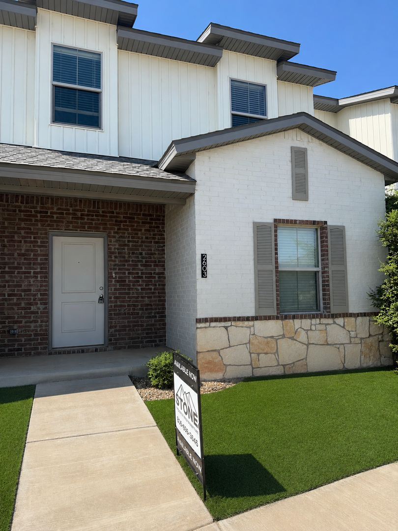 Lubbock Townhome: 2603 135th Street