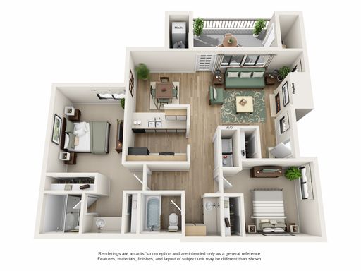 2BED/2BATH – photo 1