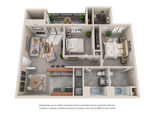 2BED/2BATH – photo 1
