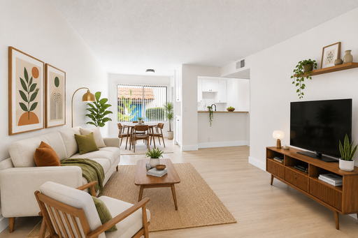 Updated 2BR Apartment with Breakfast Bar & Remodeled Bathroom – photo 1