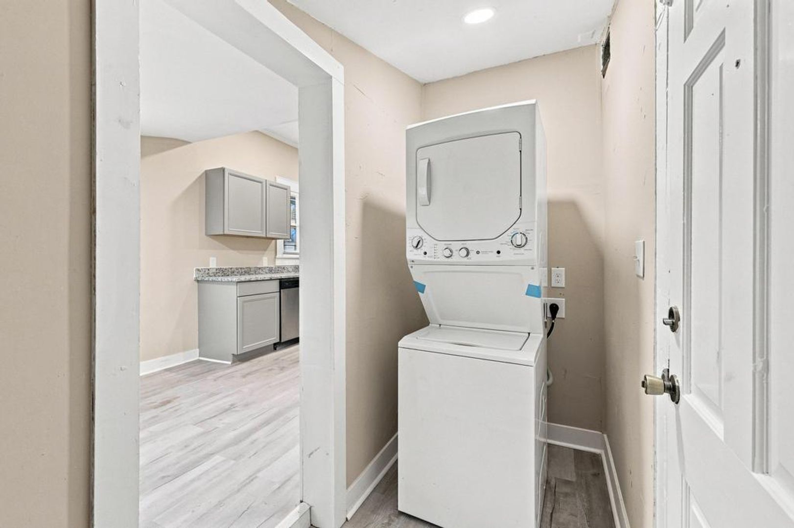 Laundry room at 1300 N. Grand Ave.