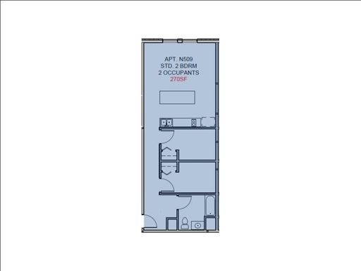 Standard 2 Bedroom (Higher Floor) – photo 1