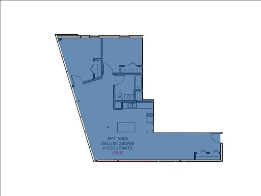 Campus View Deluxe 2 Bedroom – photo 1