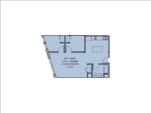 Campus View Standard 2 Bedroom – photo 1