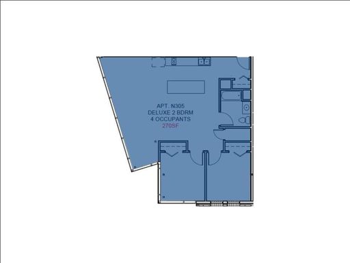 Campus View Deluxe 2 Bedroom – photo 1