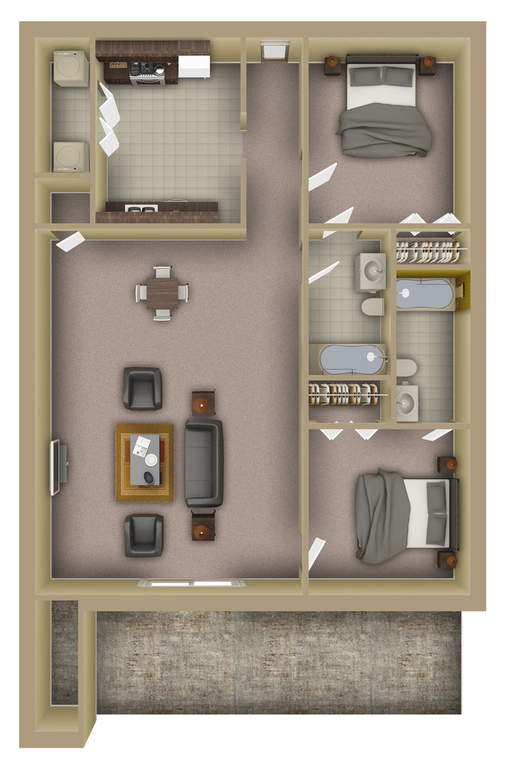 Tallahassee Apartment: 1730 West Pensacola St.