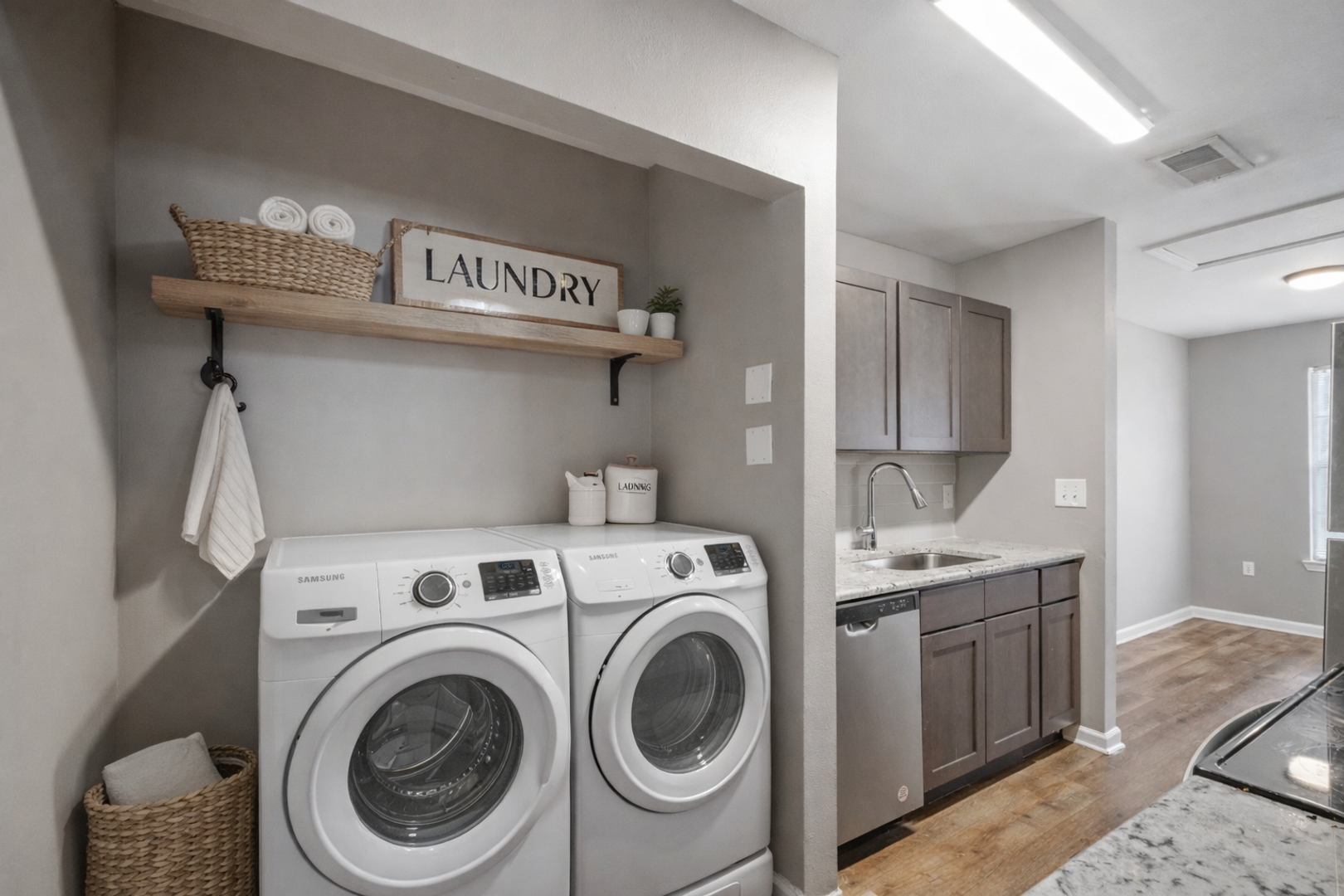 Laundry room at Bridlewood Apartments (1 of 2)