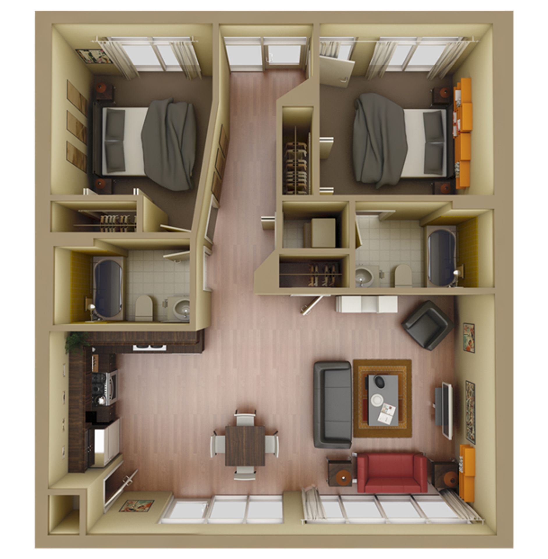 Tallahassee Apartment: 1730 West Pensacola St.