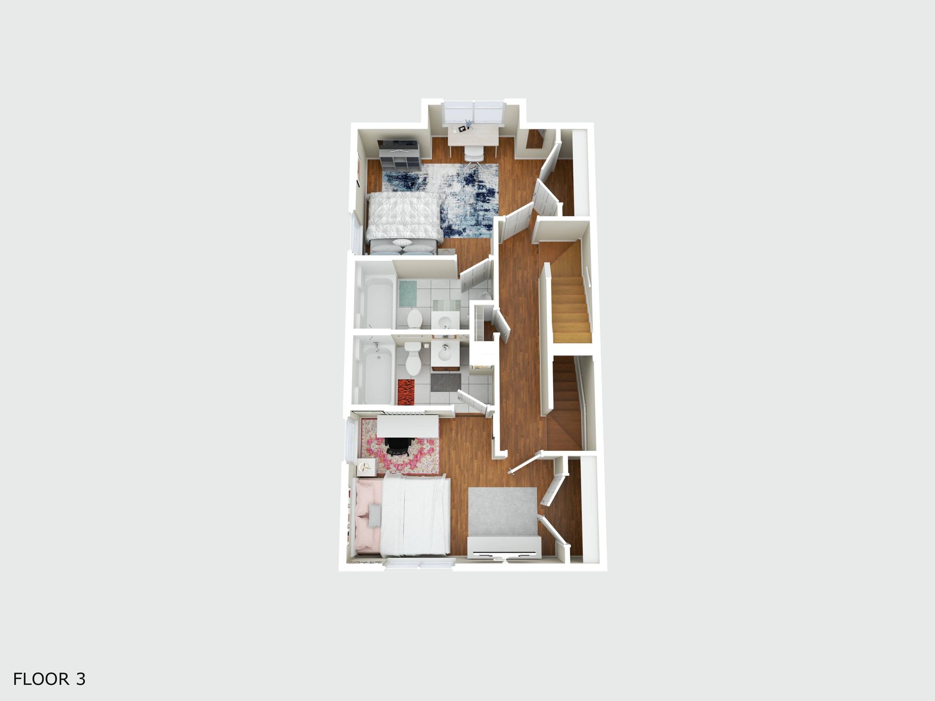 Tallahassee Townhome: 224 Hayden Road/216 Rivoli RD/1710 Bellevue Way