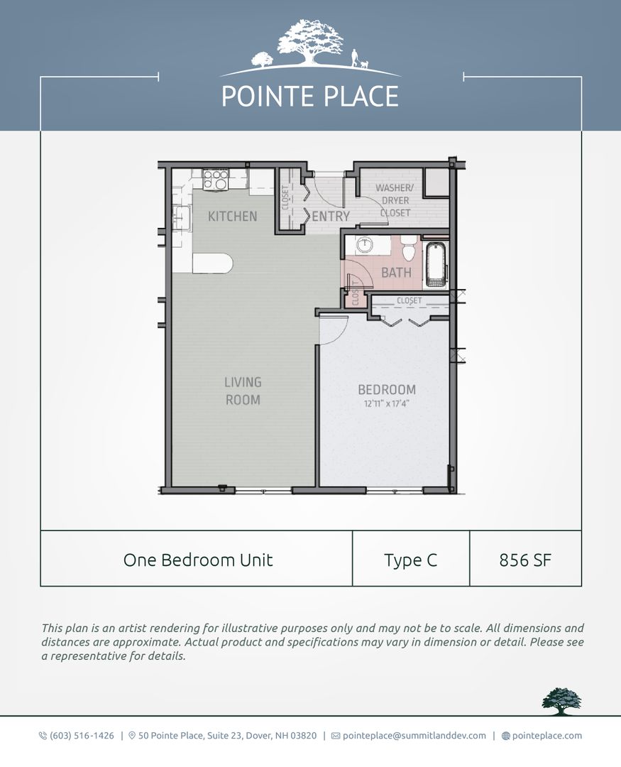Dover Apartment: 50-60 Pointe Place