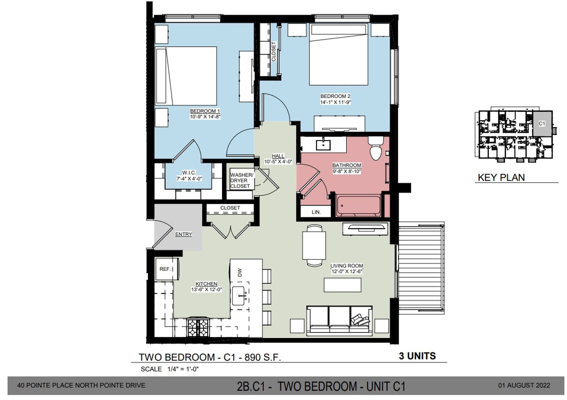 Dover Apartment: 40 Pointe Place