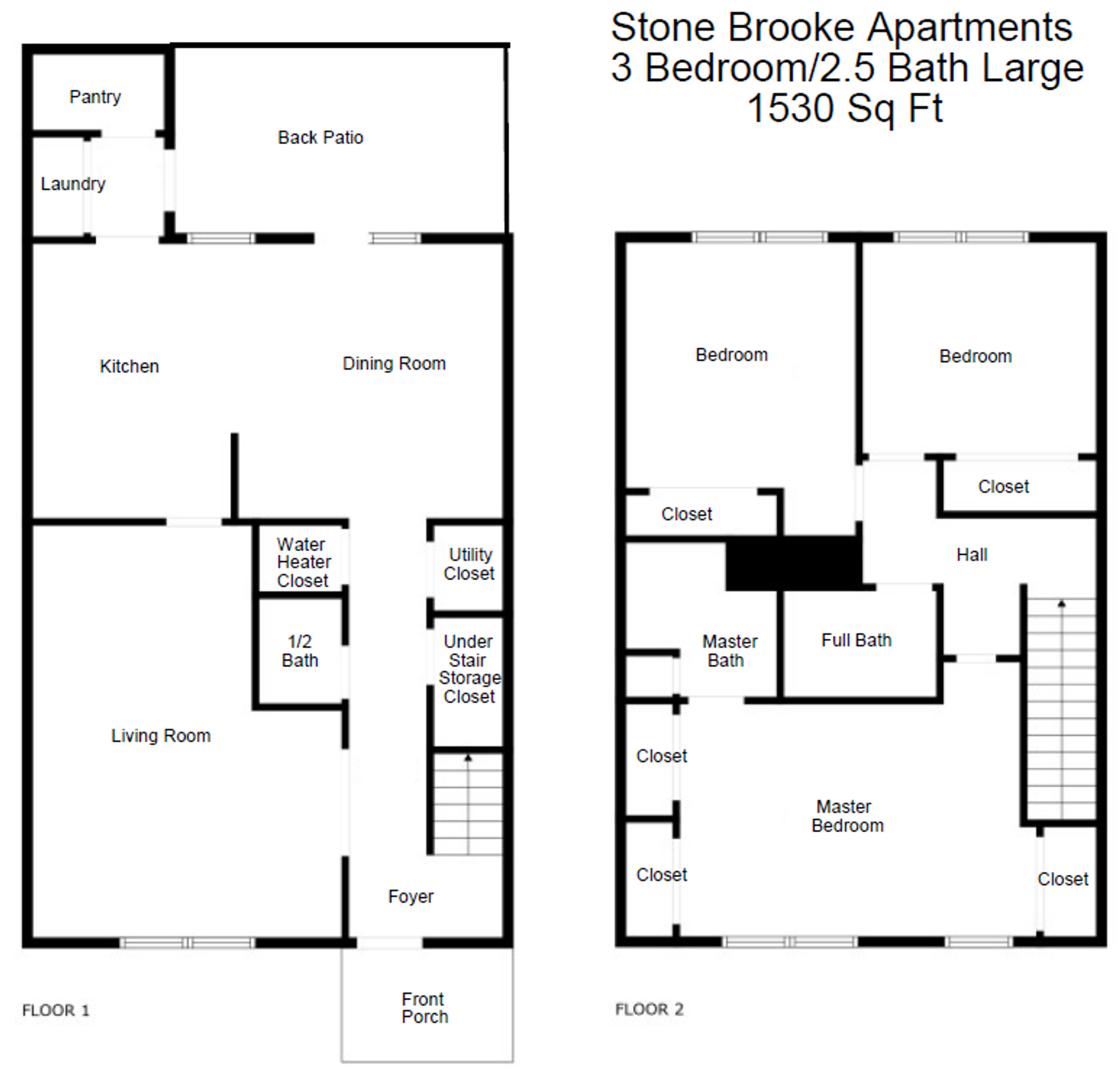 Dalton Apartment: 1912 Heathcliff Dr