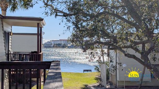 Expansive waterfront covered patio off this fully renovated Fort Walton Condo! – photo 1