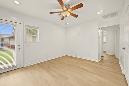 Unfurnished apartment interior — representative home at 22nd Street Apartments — 3007.