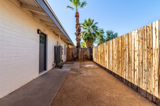 Private outdoor area shown at 3610 North 27th Street.