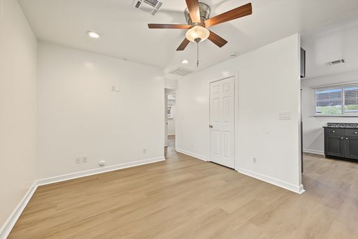 Unfurnished apartment interior — representative home at 22nd Street Apartments — 3007.