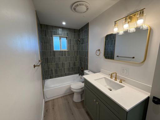 Apartment bathroom — representative home at 3610 North 27th Street.
