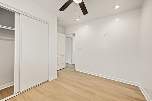 Unfurnished bedroom — representative home at 22nd Street Apartments — 3007.