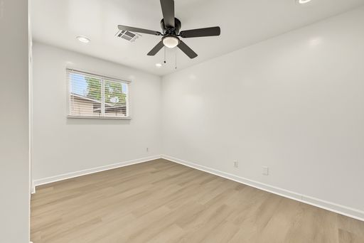 Unfurnished bedroom — representative home at 22nd Street Apartments — 3007.