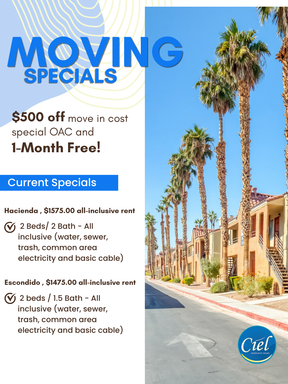 ALL INCLUSIVE RUBS - $500 OFF YOUR MOVE n + 1 MO FREE RENT OAC* – photo 1