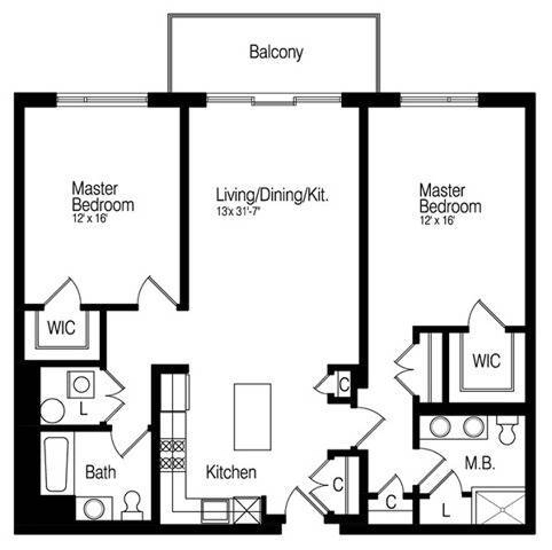 Hackensack Apartment: 295 Polifly Road