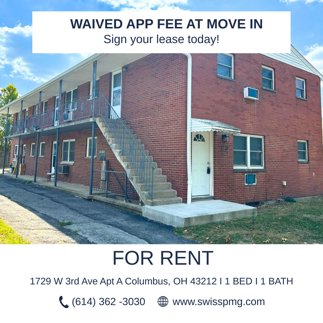 Columbus Apartment: 1729 W. 3rd Avenue