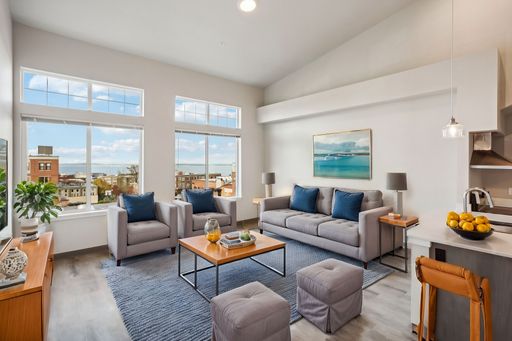 Premier, 3rd floor two bedroom/1bath boasts large West & North facing windows – photo 1