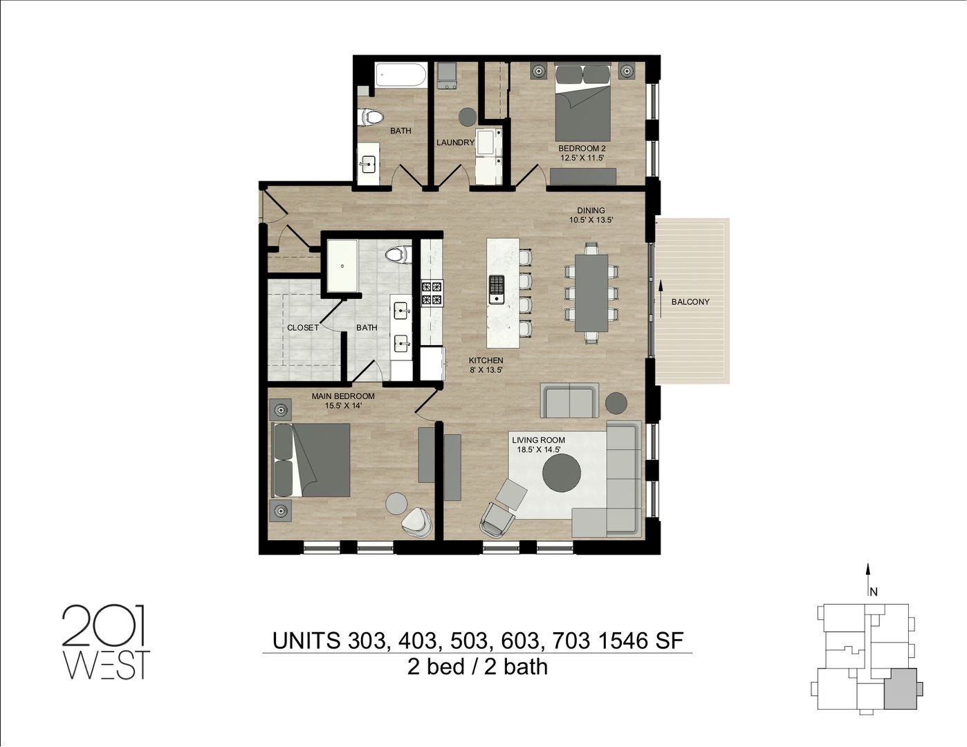 Neenah Apartment: 201 West Wisconsin Avenue