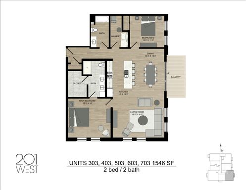 2 Bed/2 Bath Overlooking Downtown Neenah – photo 1