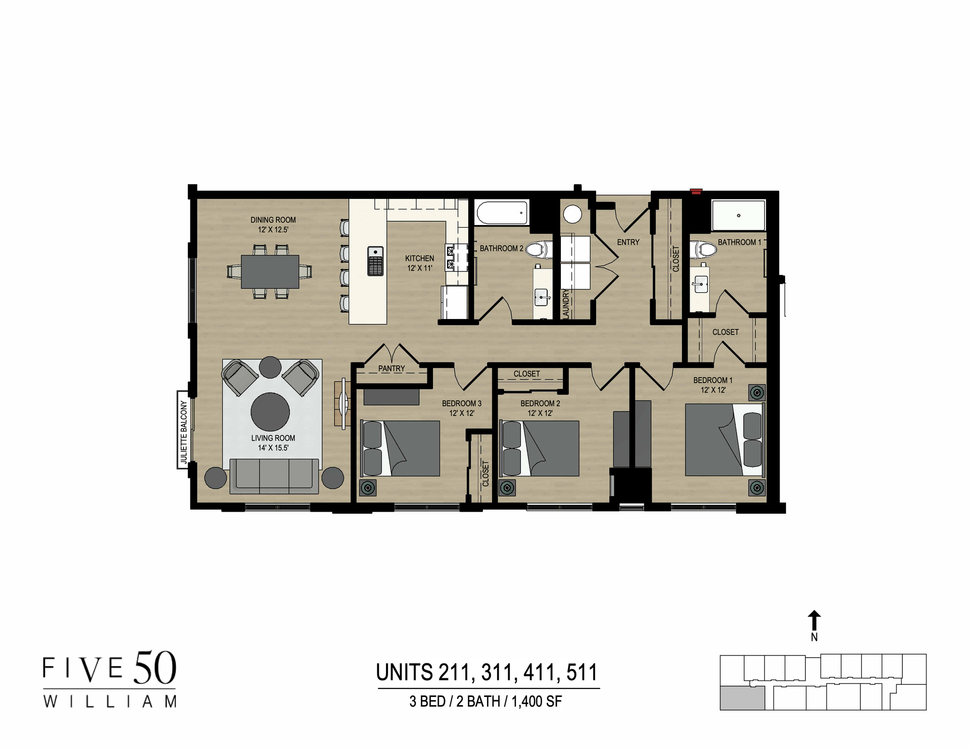 De Pere Apartment: 550 William Street