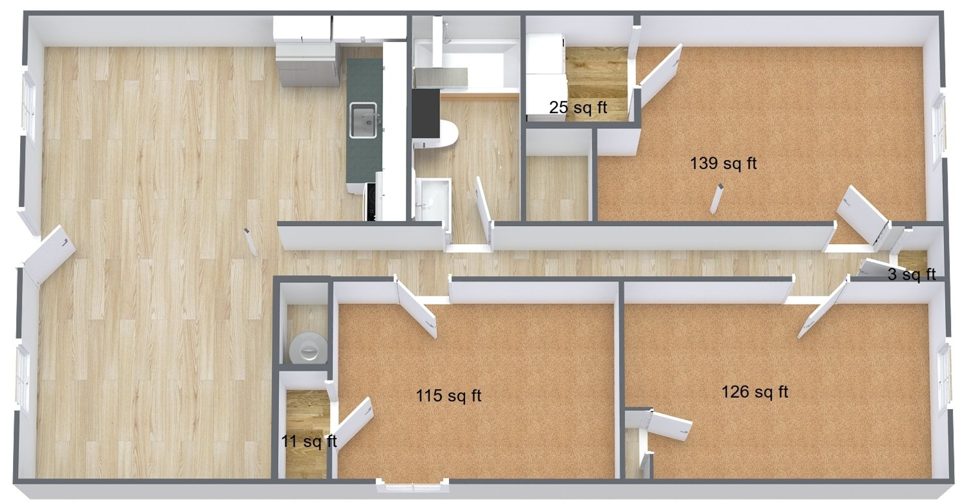Vicksburg Apartment: 150 Eastover Dr