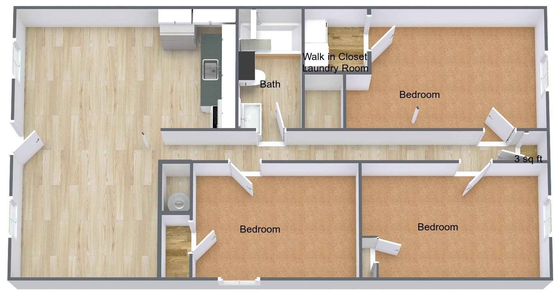 Vicksburg Apartment: 150 Eastover Dr