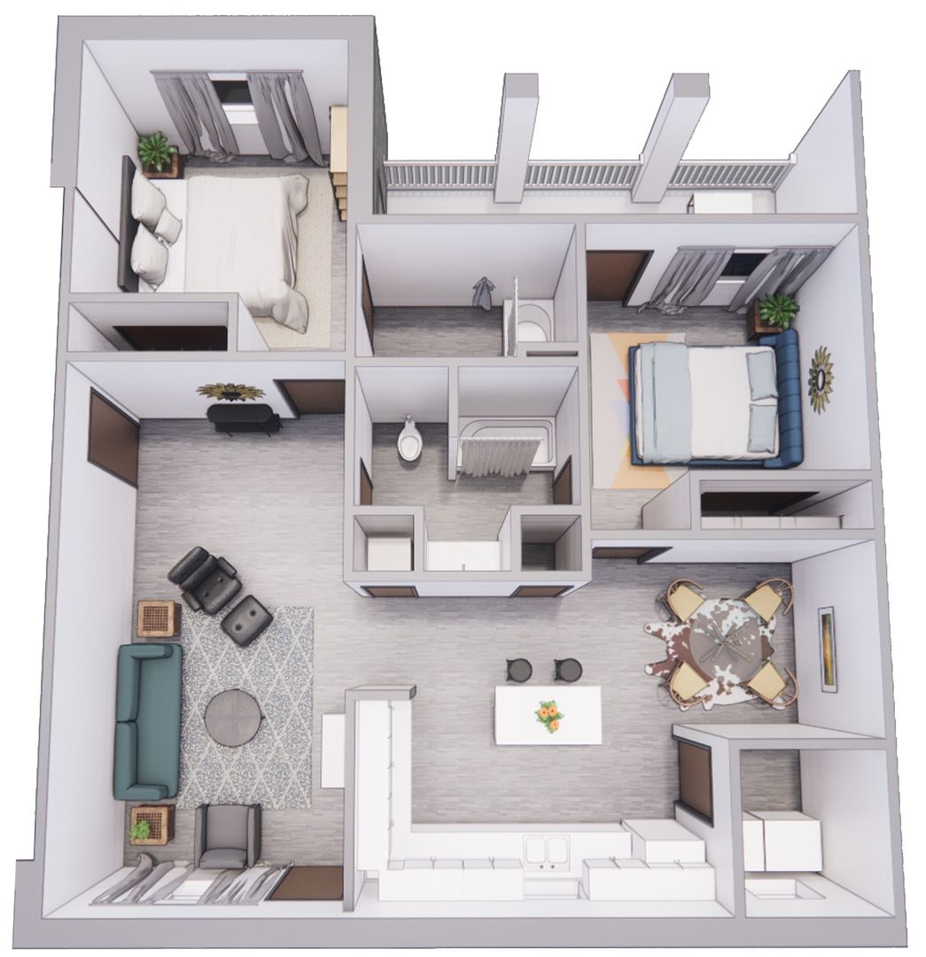 Moultrie Apartment: 1059 Tallokas Pointe RD