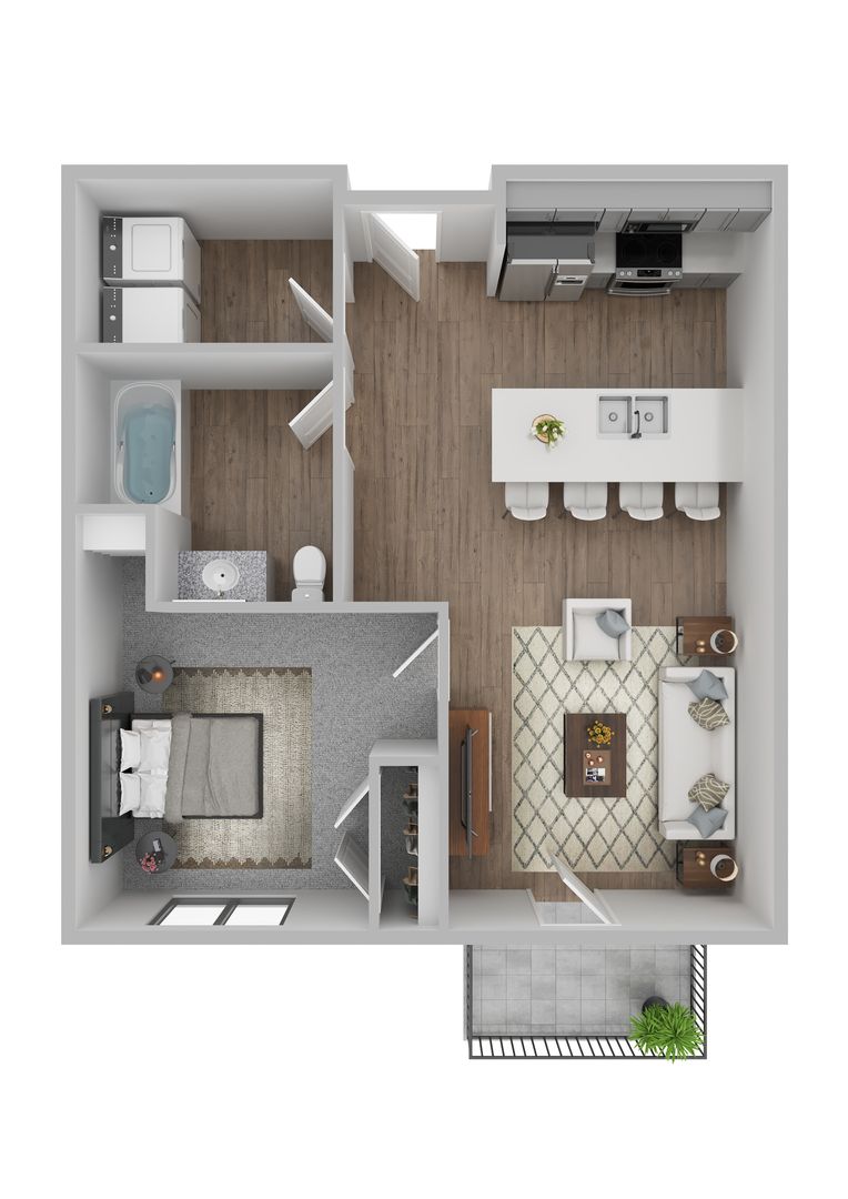 Le Mars Apartment: 427 4th Street NW