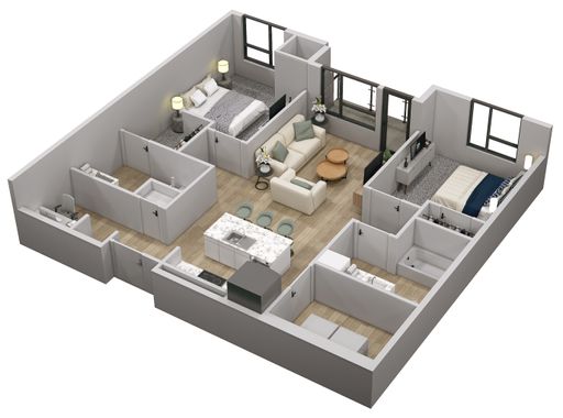 Brand New 2 Bedroom Apartment – photo 1