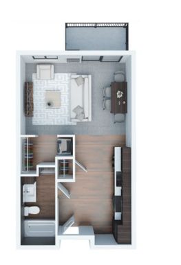Studio Apartment