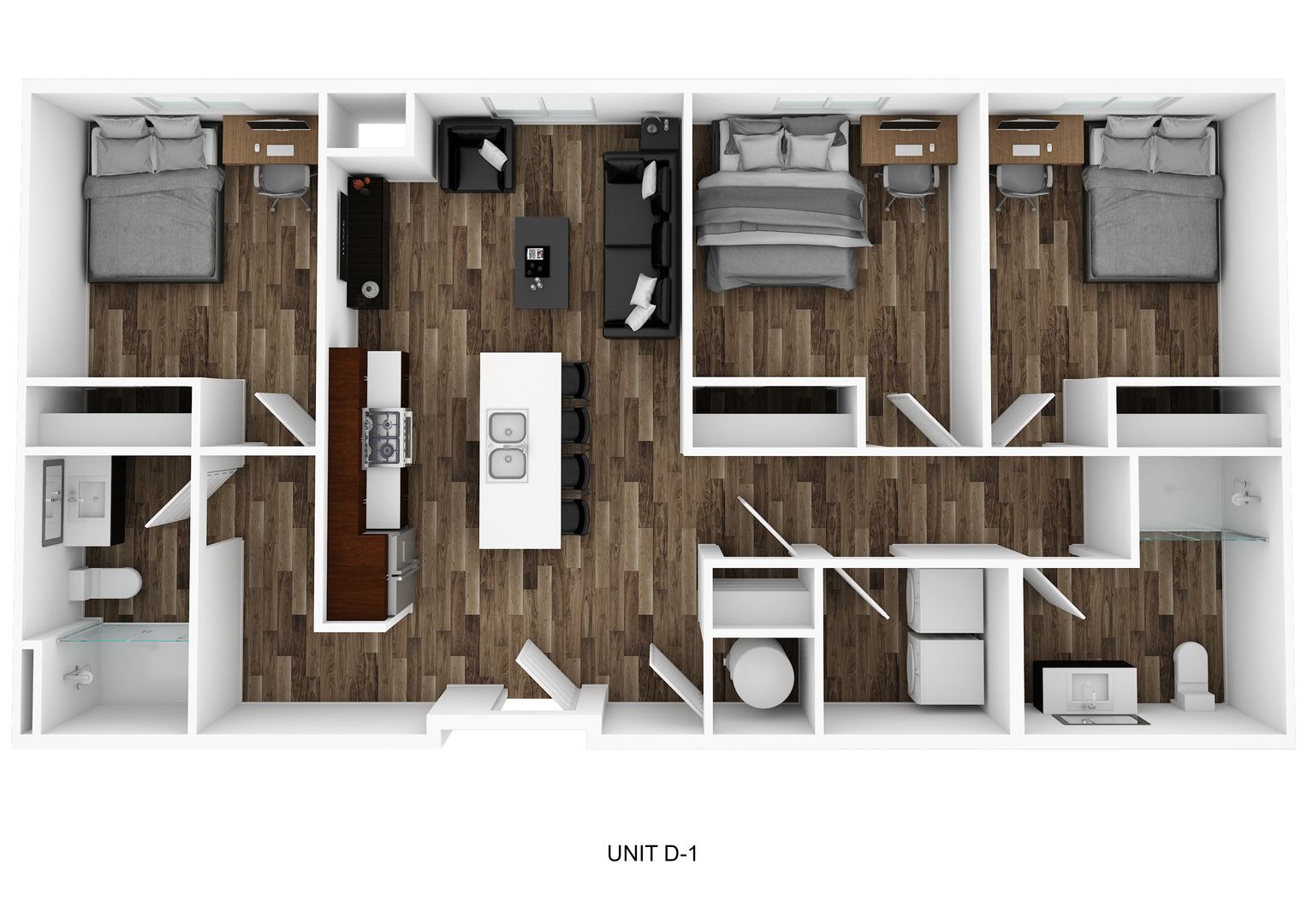 Vermillion Apartment: 1000 N Dakota St.