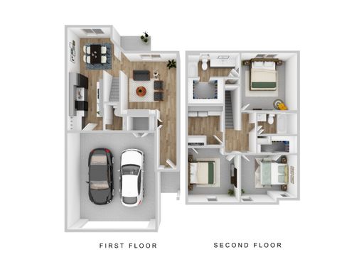 The Shores: 3 Bedroom 2.5 Bathroom Townhome – photo 1