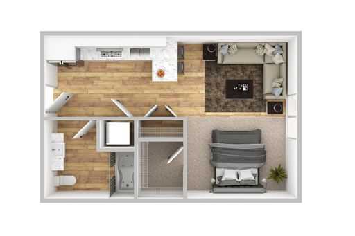 South Pointe Apartments: Studio – photo 1