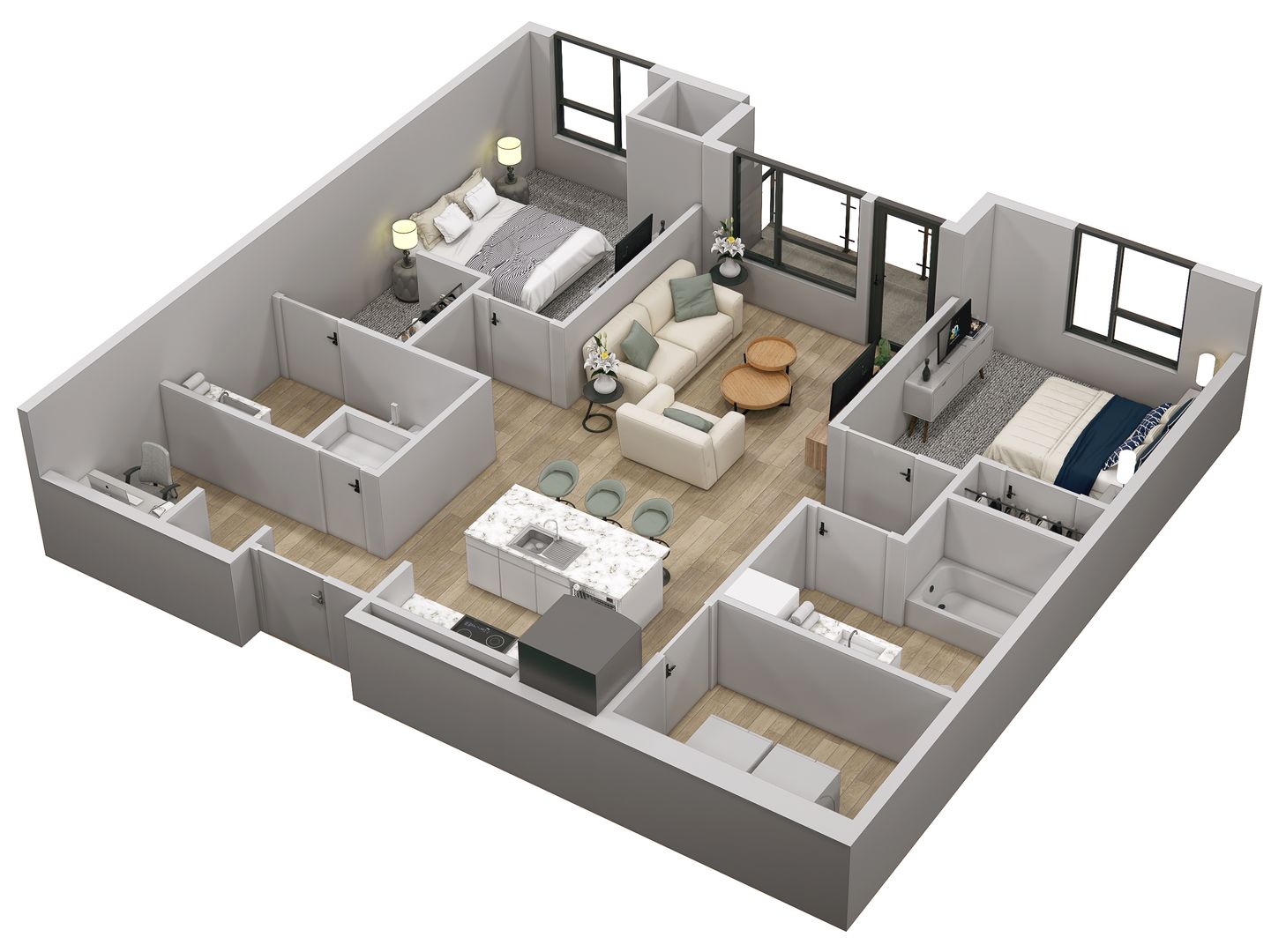 Sioux Falls Apartment: 2811 S Burnsfield Ave.