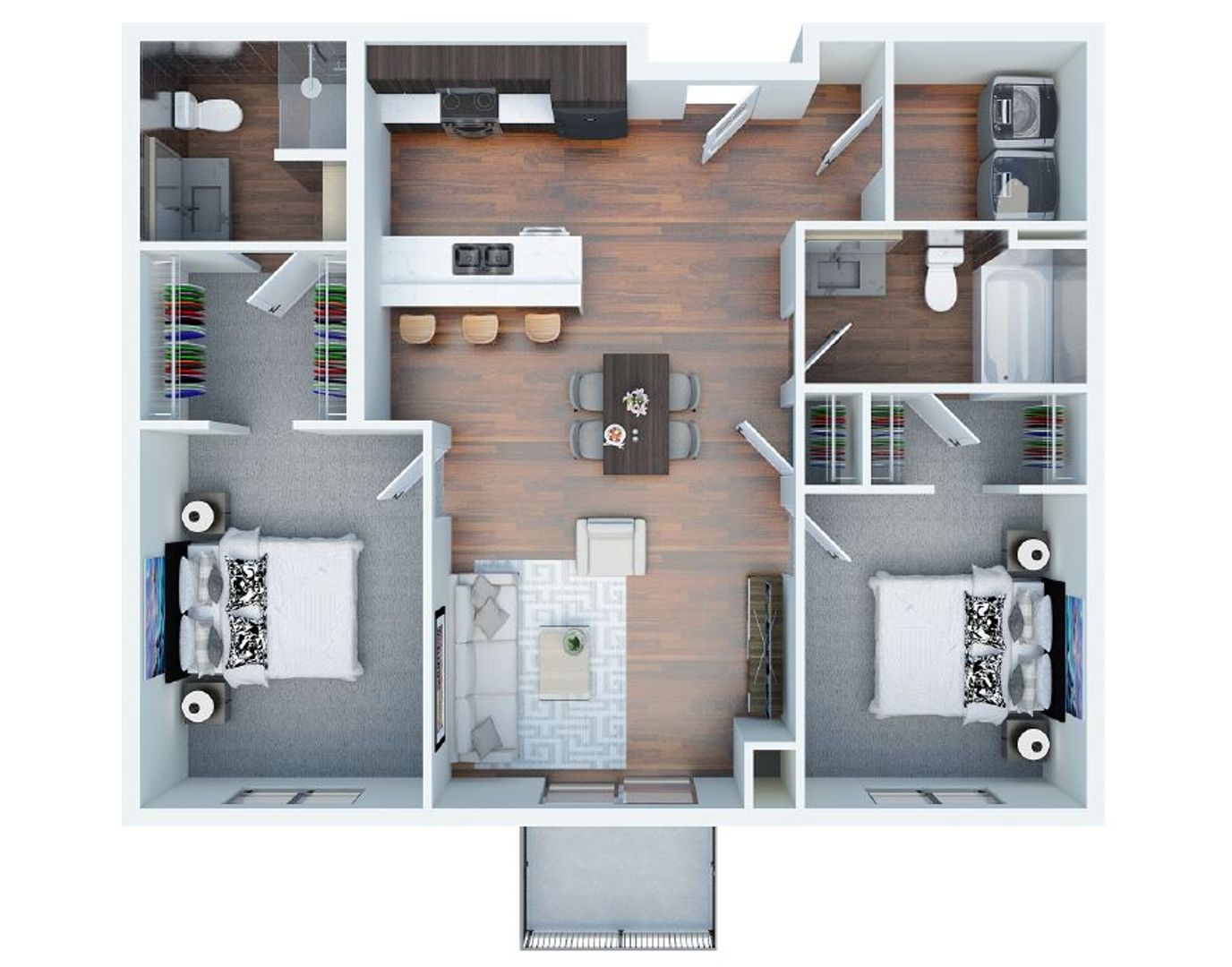 Mason City Apartment: 100 4th St. SW