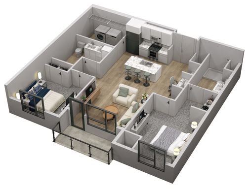 Brand New 2 Bedroom Apartment – photo 1
