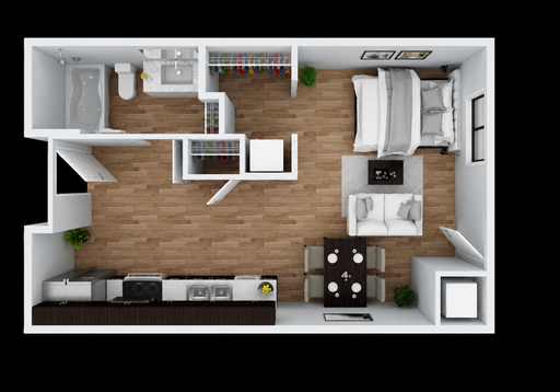 Studio Apartment