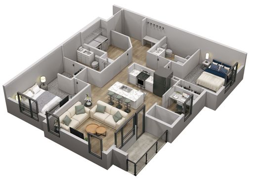 Brand New 2 Bedroom Apartment – photo 1
