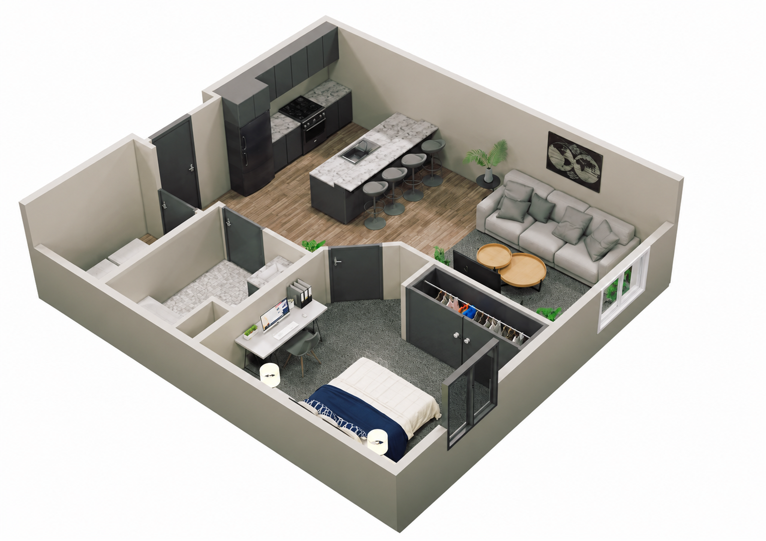 Estherville Apartment: 321 N. 5th Street