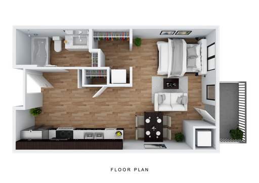 Studio Apartment