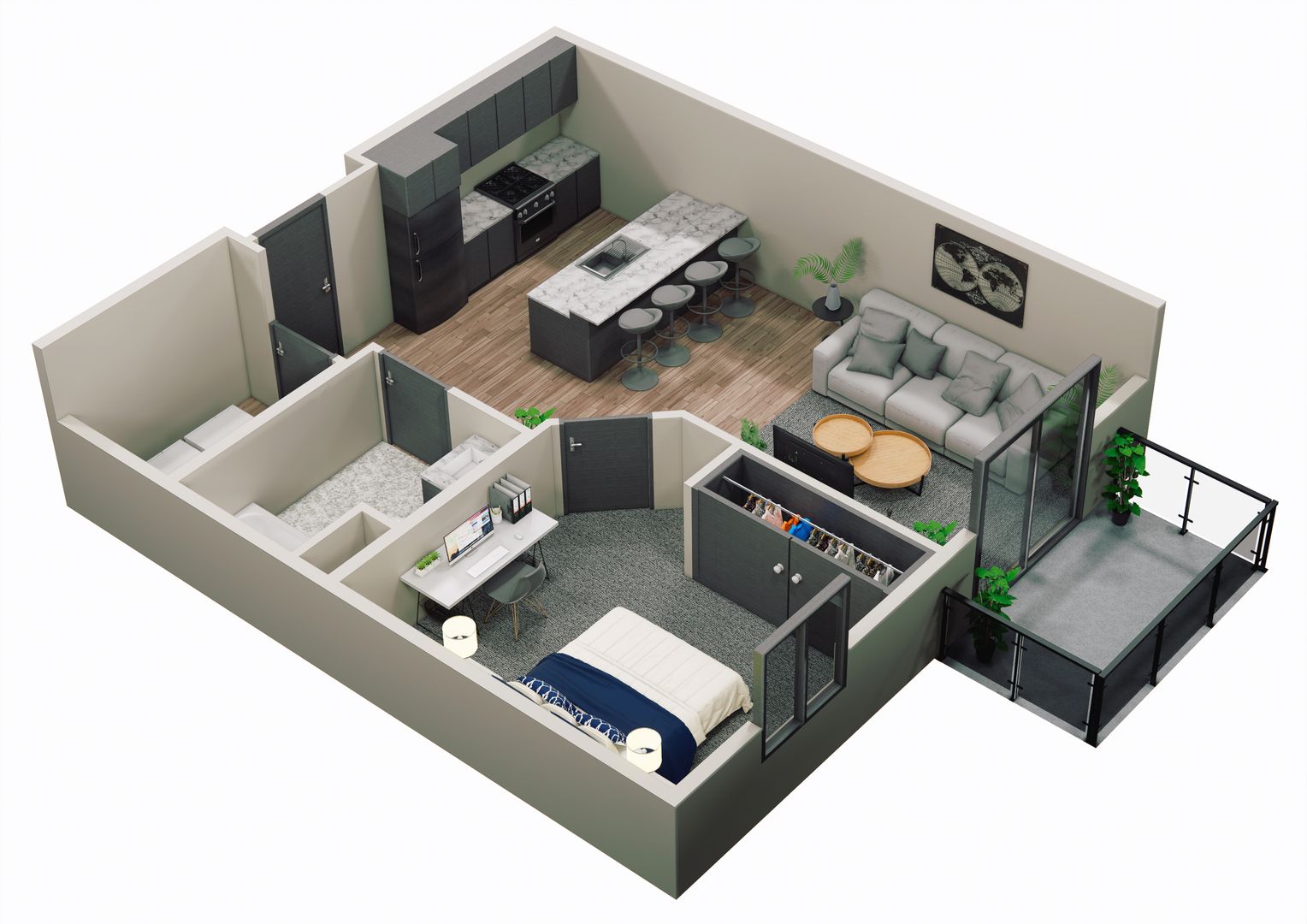 Estherville Apartment: 321 N. 5th Street