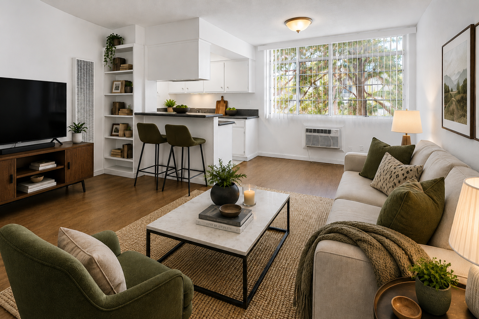 Los Angeles Apartment: 400 S. Harvard Blvd.
