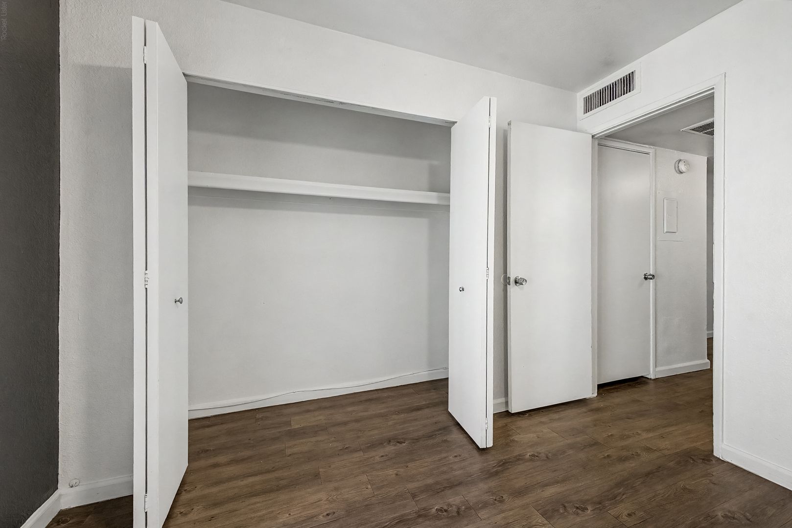 Closet storage at 15 on Cambridge.