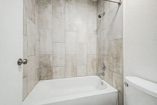 Apartment bathroom at 12 on Cambridge.